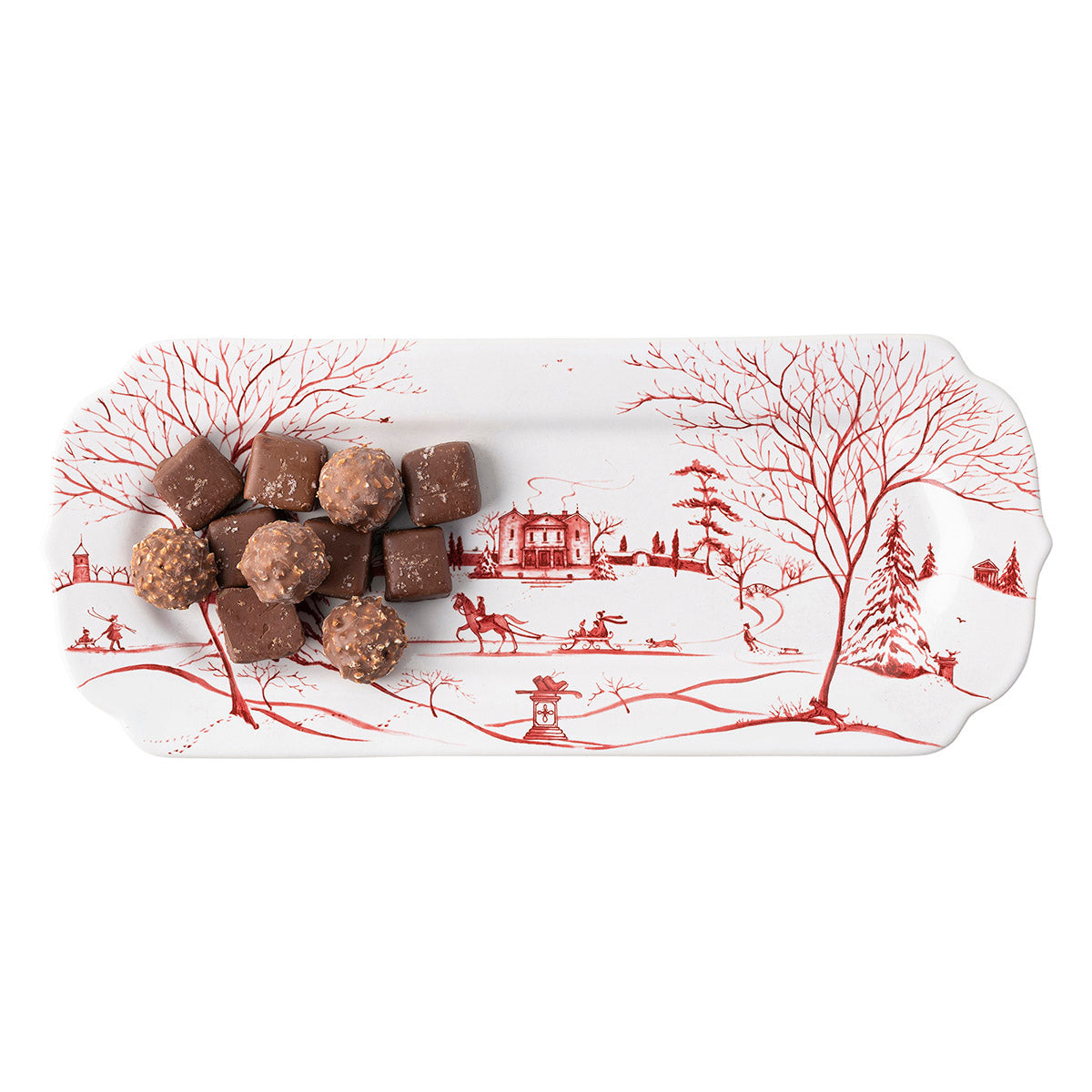 Juliska Country Estate Winter Frolic Hostess Tray