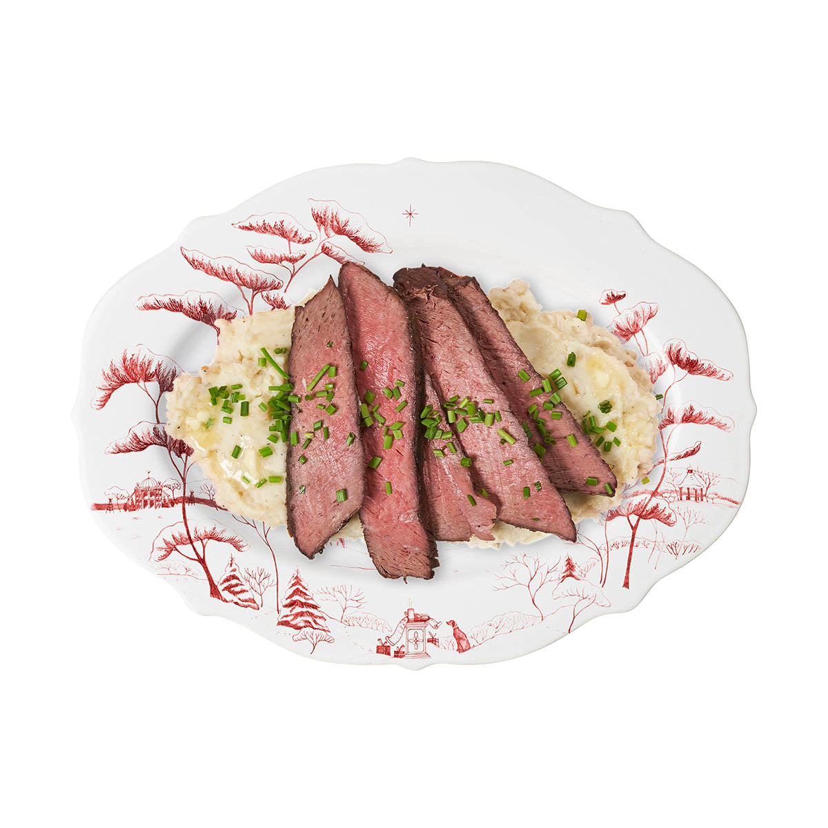 Juliska Country Estate Winter Frolic Serving Platter