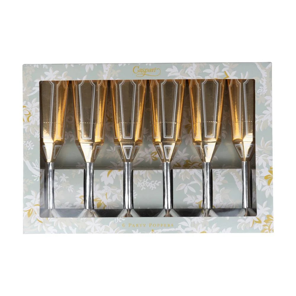 Caspari Sparkling Flutes Crackers