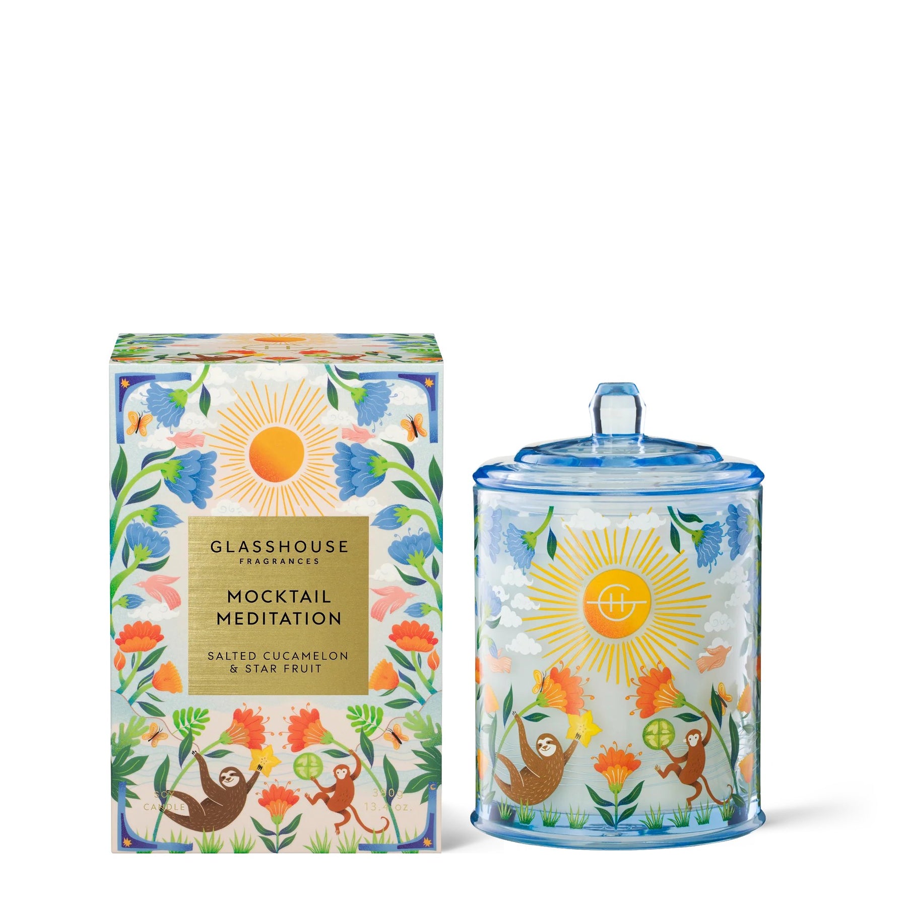 An image of Glasshouse Mocktail Meditation Candle 13.4 oz