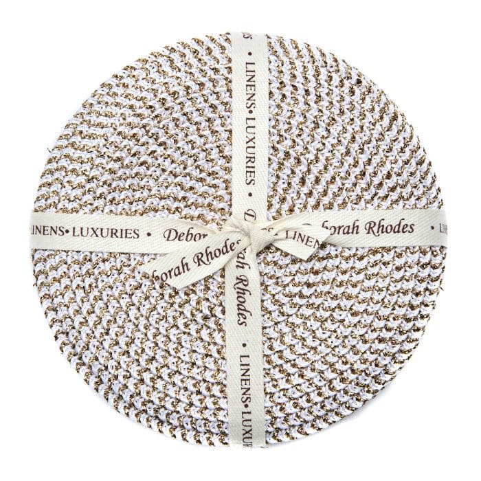An image of Deborah Rhodes Shimmer Coasters - Set of 4