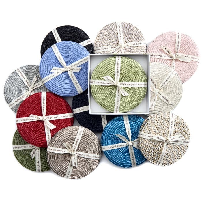 An image of Deborah Rhodes Round Coasters - Set of 4