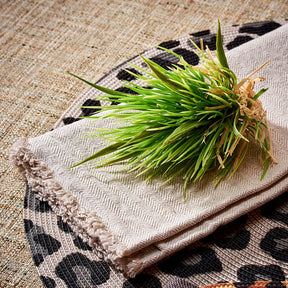 Deborah Rhodes Herringbone Fringe Napkin - Set of 4