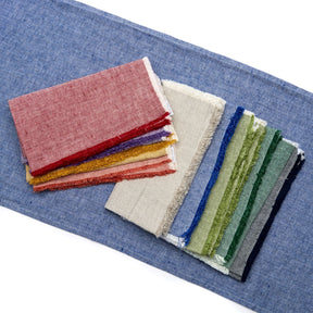 Deborah Rhodes Herringbone Fringe Napkin - Set of 4