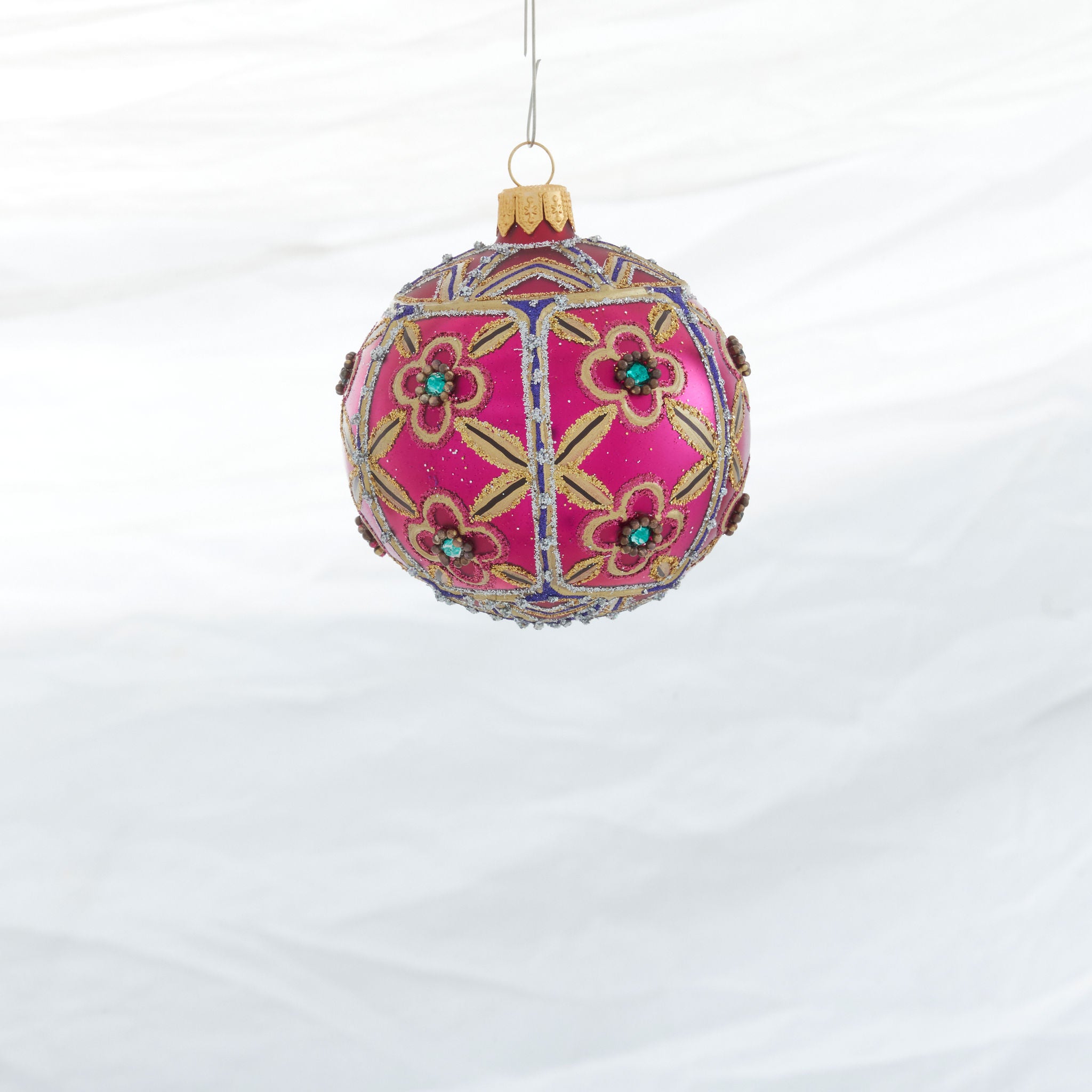 Winter Street Small Ball Ornament