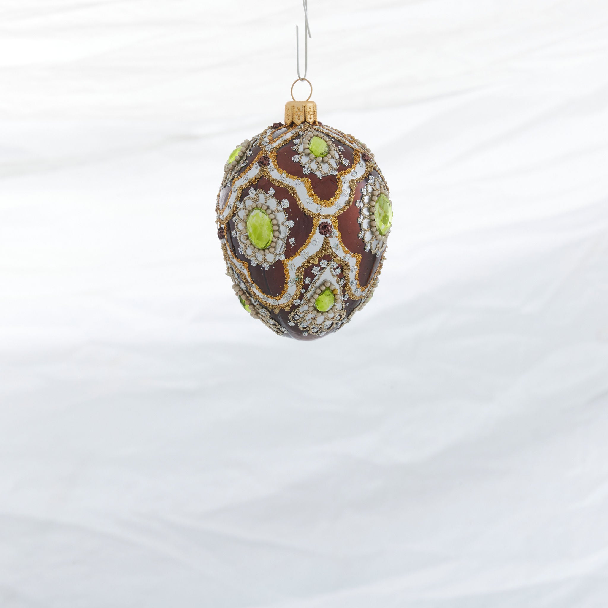 Winter Street Small Egg Ornament