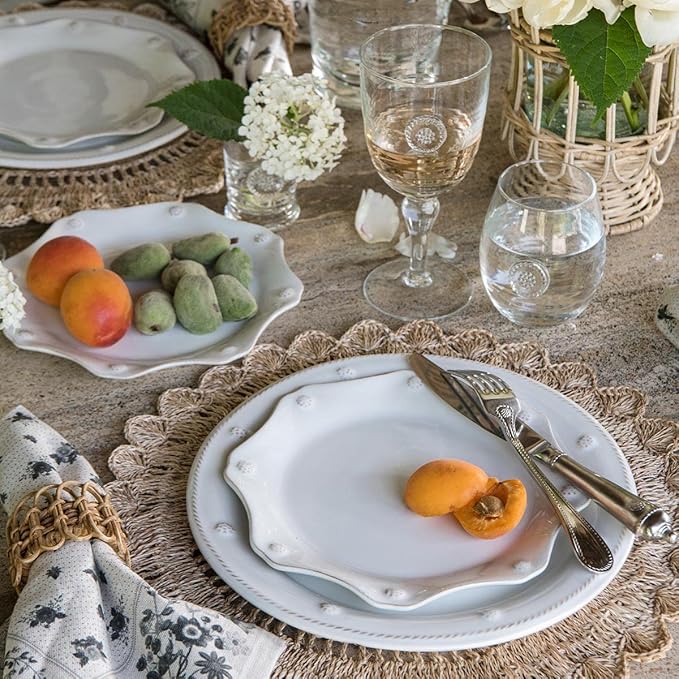 An image of Juliska Berry & Thread Scalloped Dessert/Salad Plate
