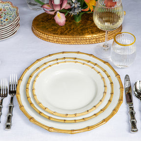 Juliska Bamboo Dessert / Salad Plate - Natural