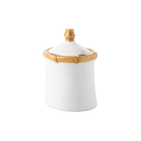 Juliska Bamboo Sugar Bowl with Lid - Natural