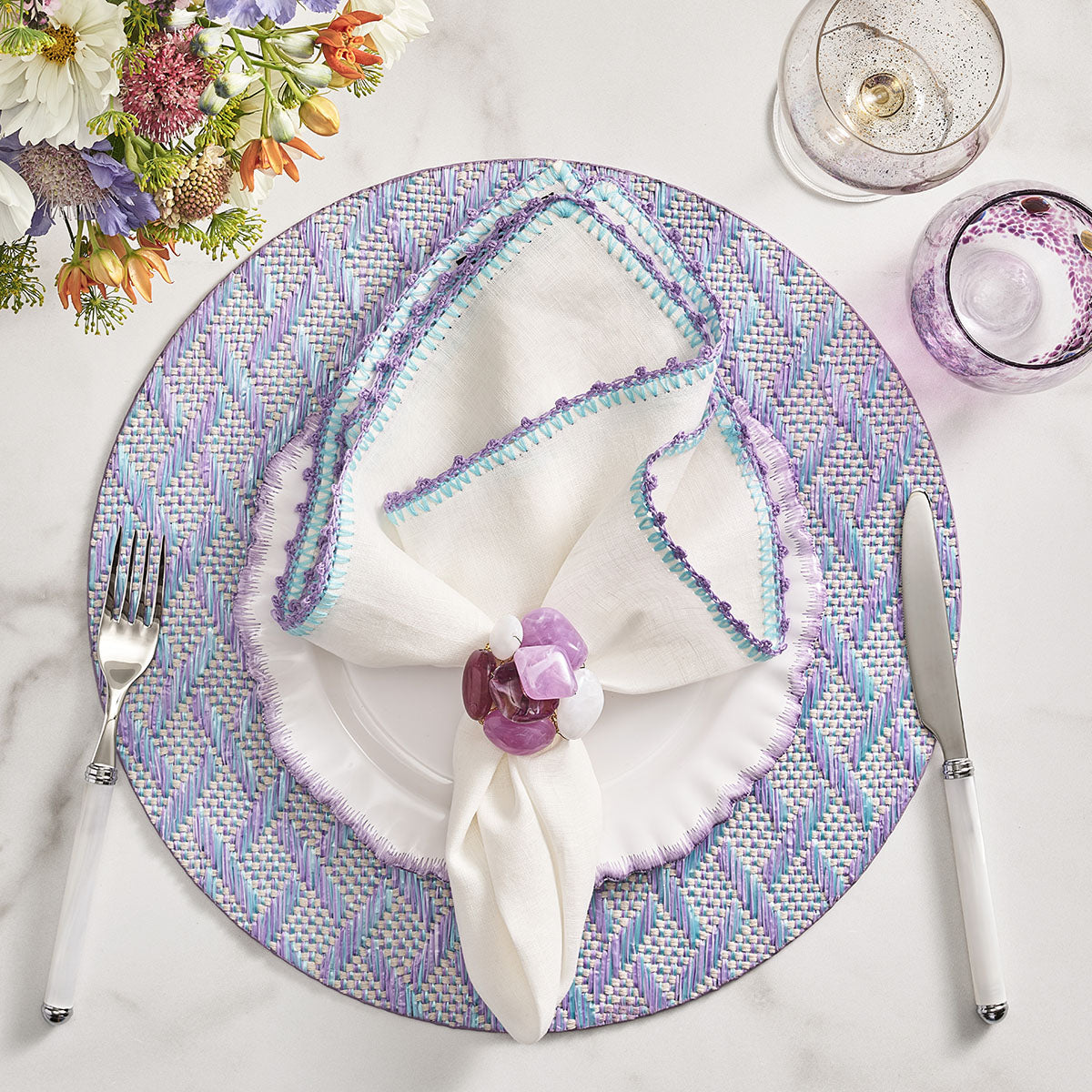 An image of Kim Seybert Basketweave Placemat