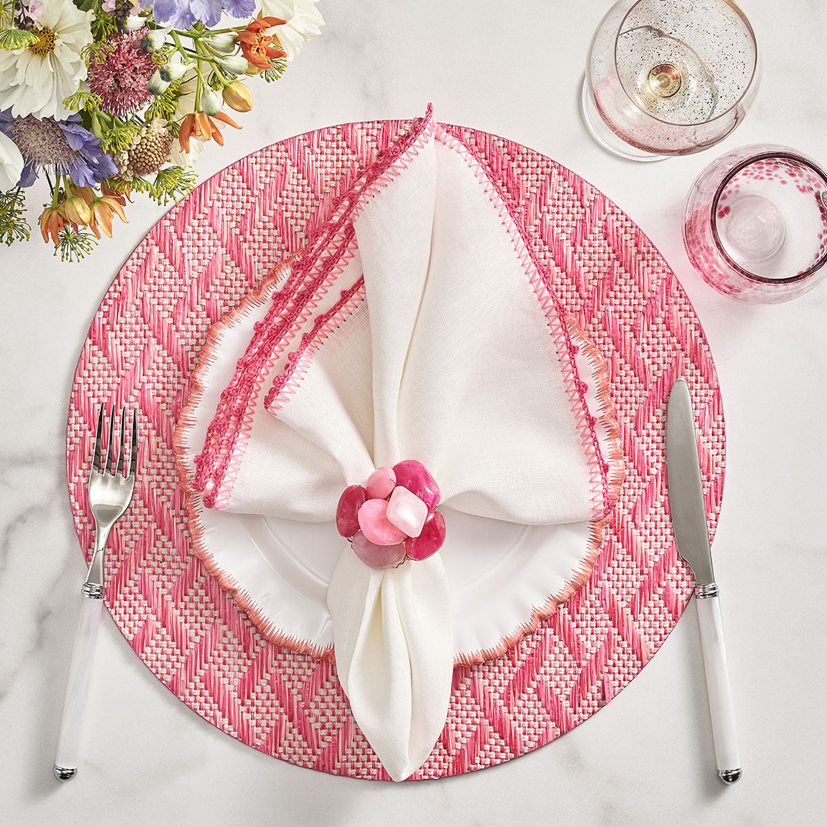 An image of Kim Seybert Basketweave Placemat