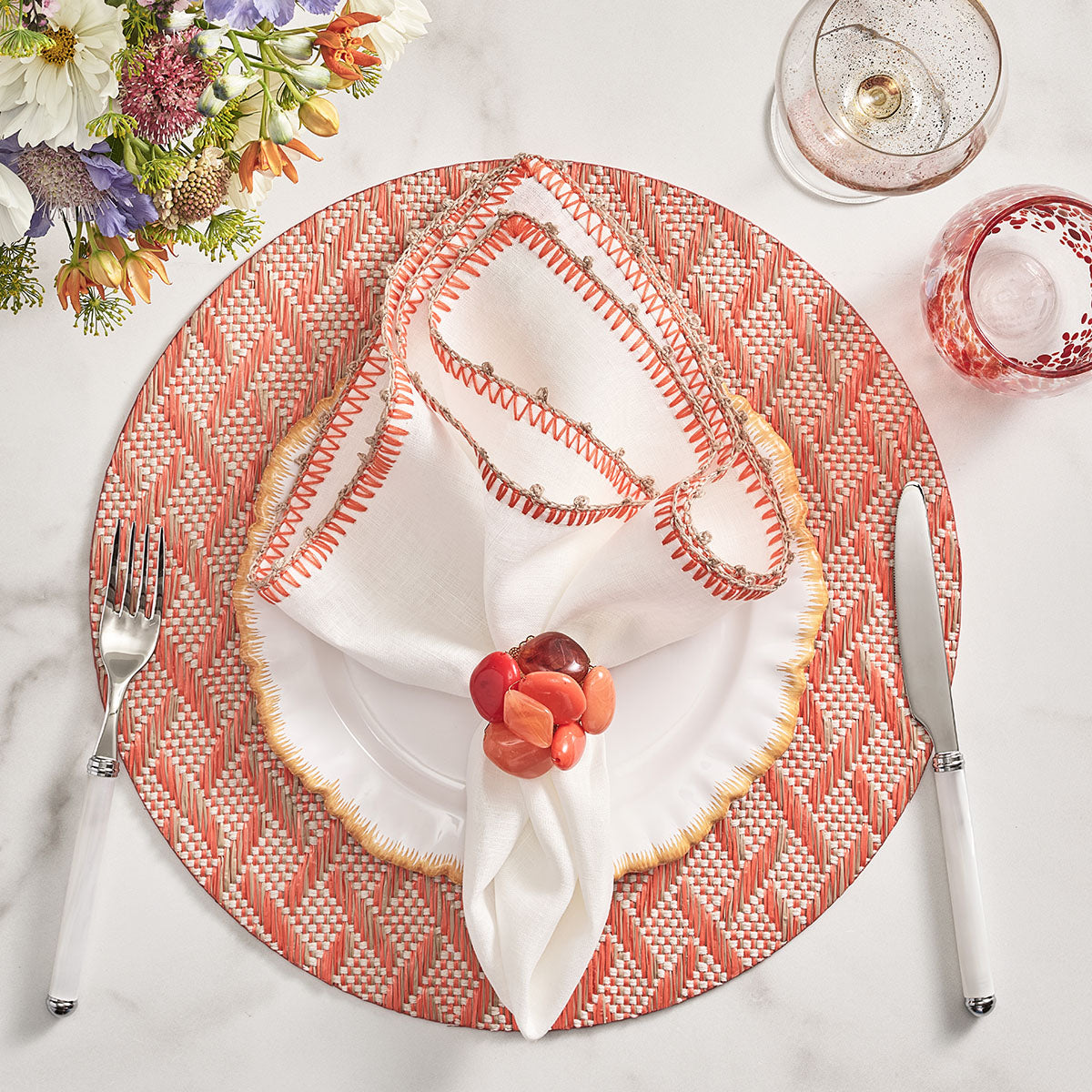 An image of Kim Seybert Basketweave Placemat