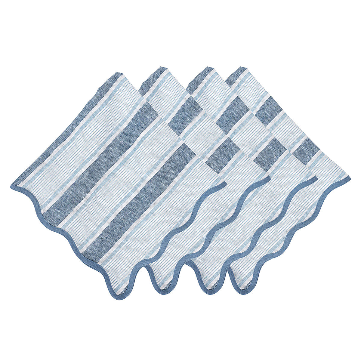 Juliska Cabana Stripe Napkins Set of 4