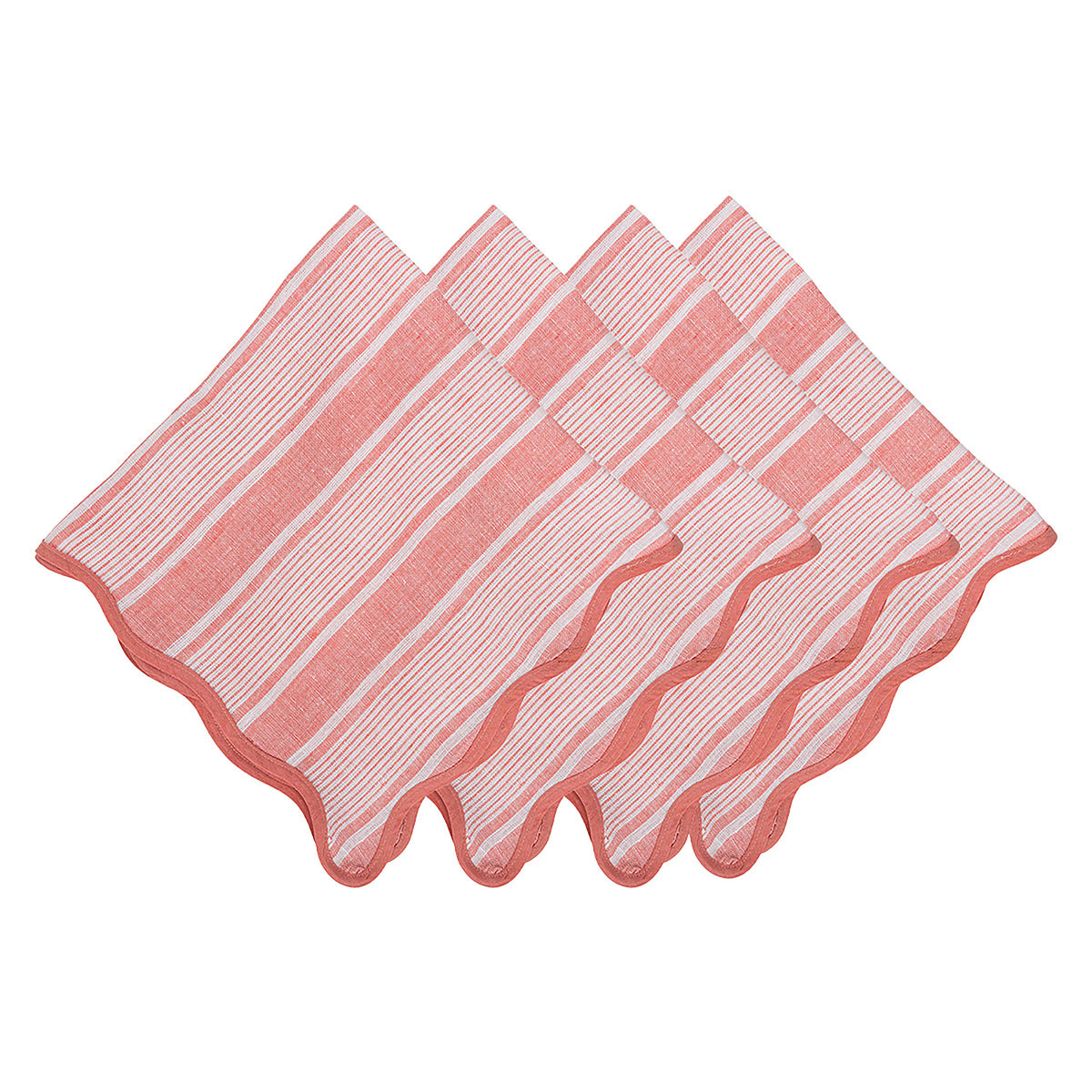 Juliska Cabana Stripe Napkins Set of 4