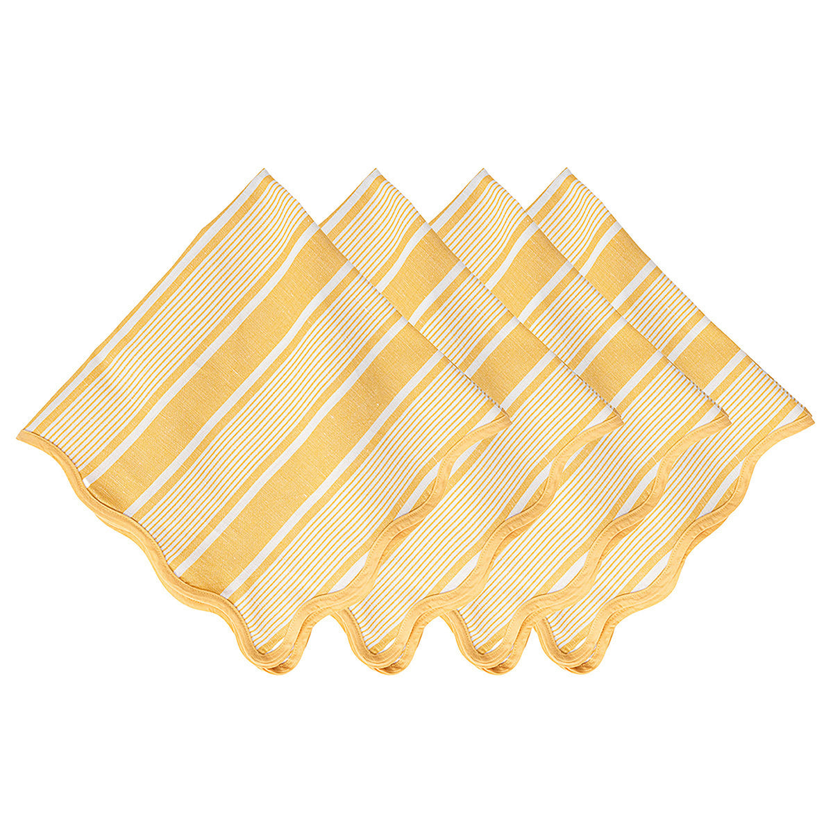 Juliska Cabana Stripe Napkins Set of 4