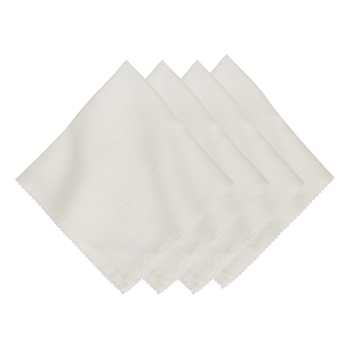 Juliska Berry Scallop Napkin Set of 4