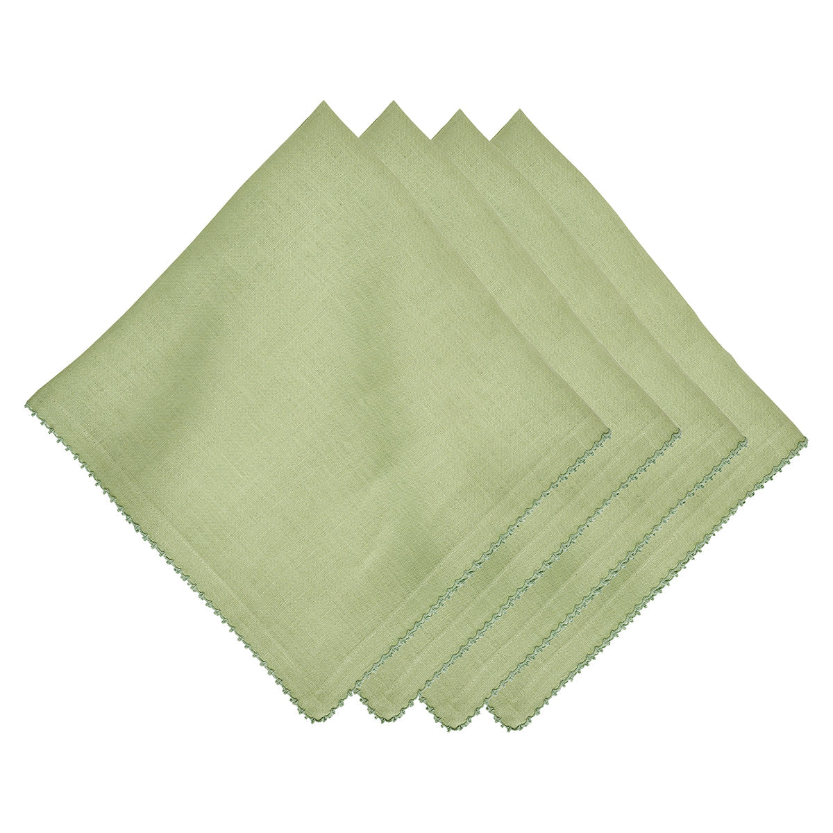 Juliska Berry Scallop Napkin Set of 4