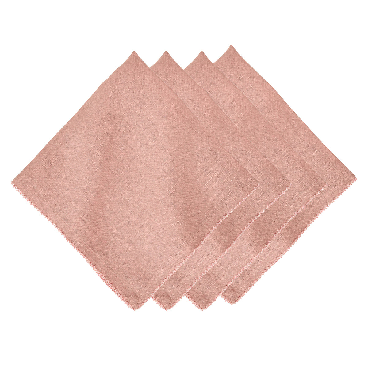 Juliska Berry Scallop Napkin Set of 4