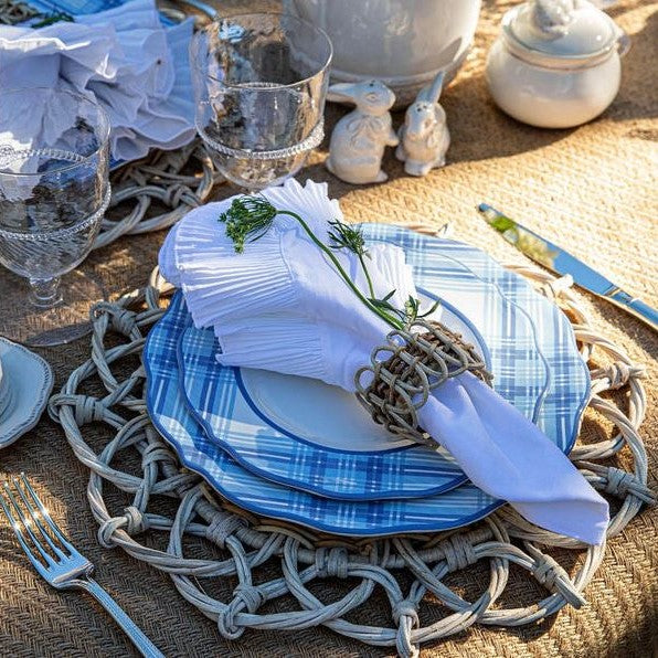 An image of Juliska Mademoiselle Ruffle Napkins