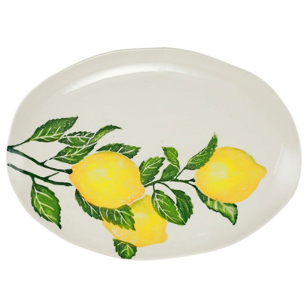 An image of Vietri Limoni Oval Platter