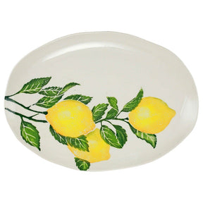 Vietri Limoni Oval Platter