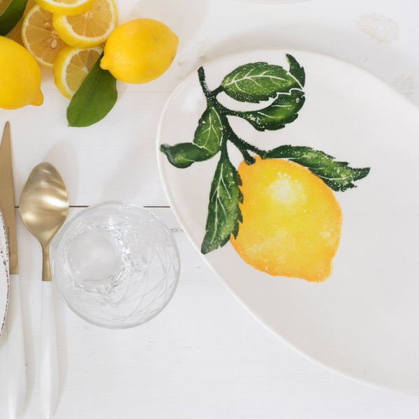 An image of Vietri Limoni Oval Platter