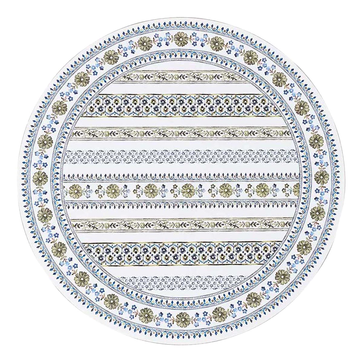 Juliska Villa Seville Set of 4 Stripe Placemats - Green