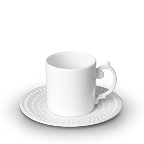 L'Objet Perlée Expresso Cup + Saucer