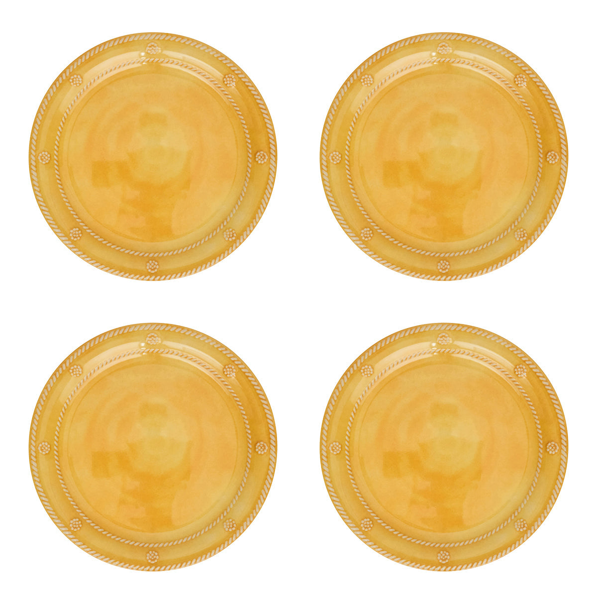 Juliska Berry & Thread Melamine Dessert / Salad Plate Set of 4