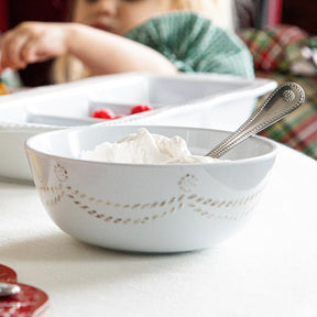 Juliska Berry & Thread Melamine Cereal / Ice Cream Bowl - Whitewash