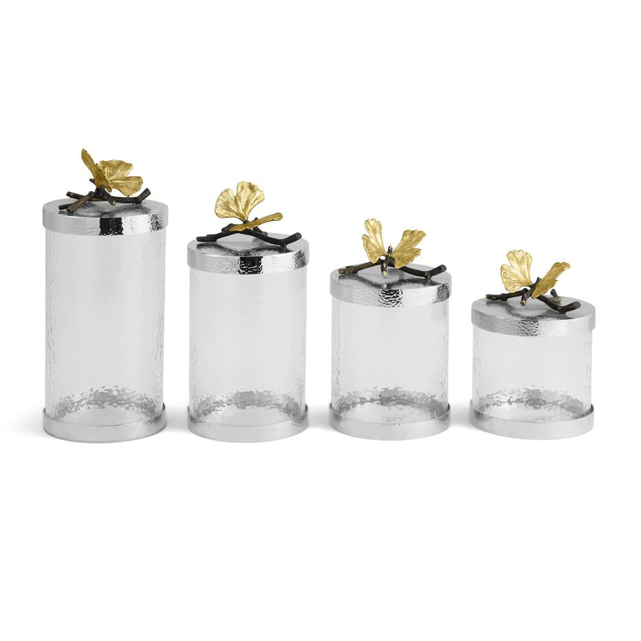 An image of Michael Aram Butterfly Ginkgo Canister