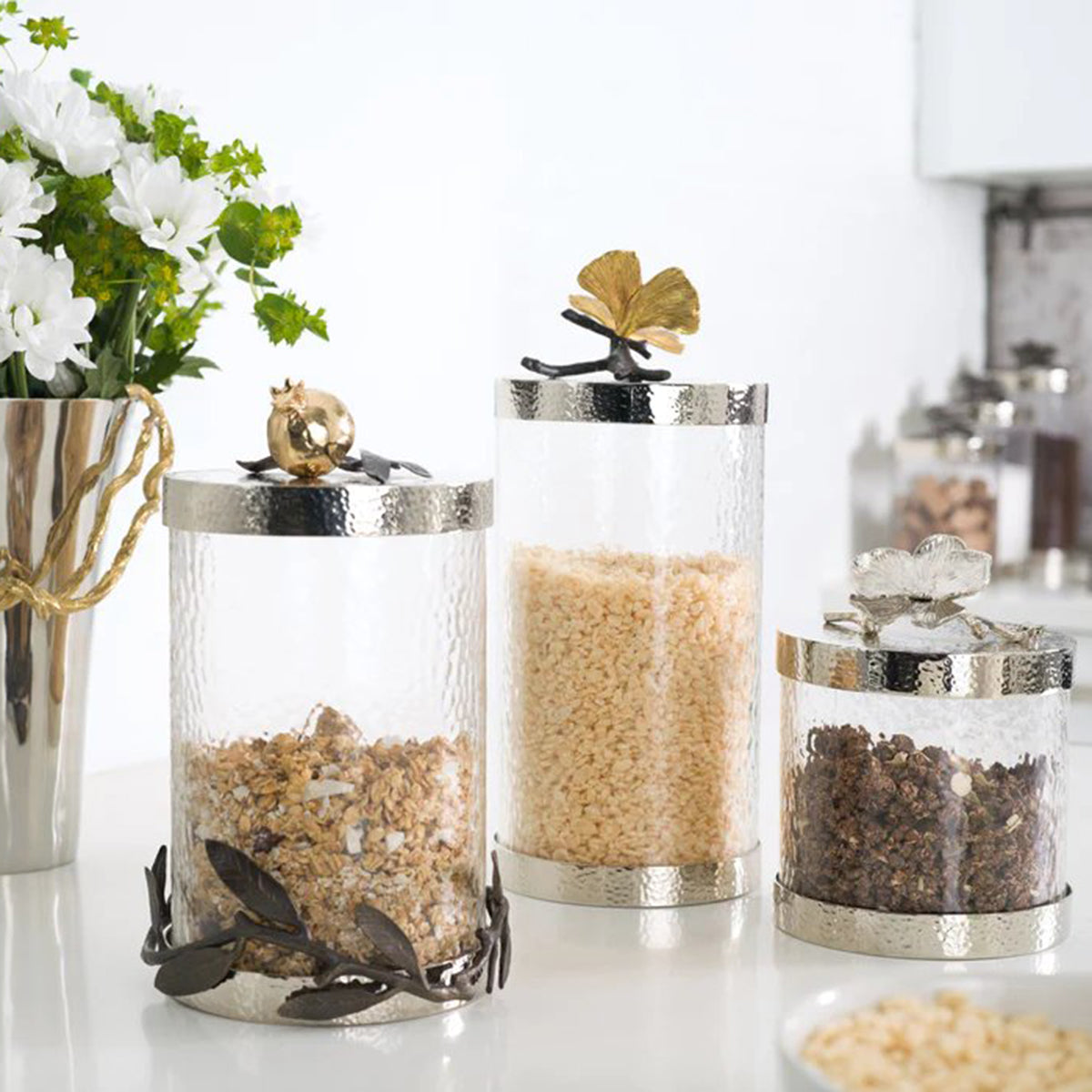 Michael Aram Butterfly Ginkgo Canister