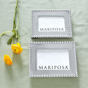 Mariposa Pearled Picture Frame