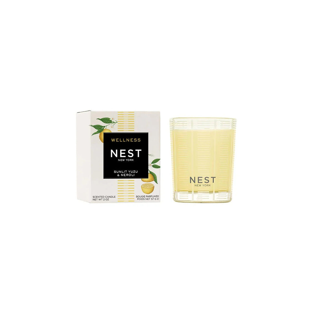 Nest Fragrances Sunlit Yuzu & Neroli Votive Candle 2 oz