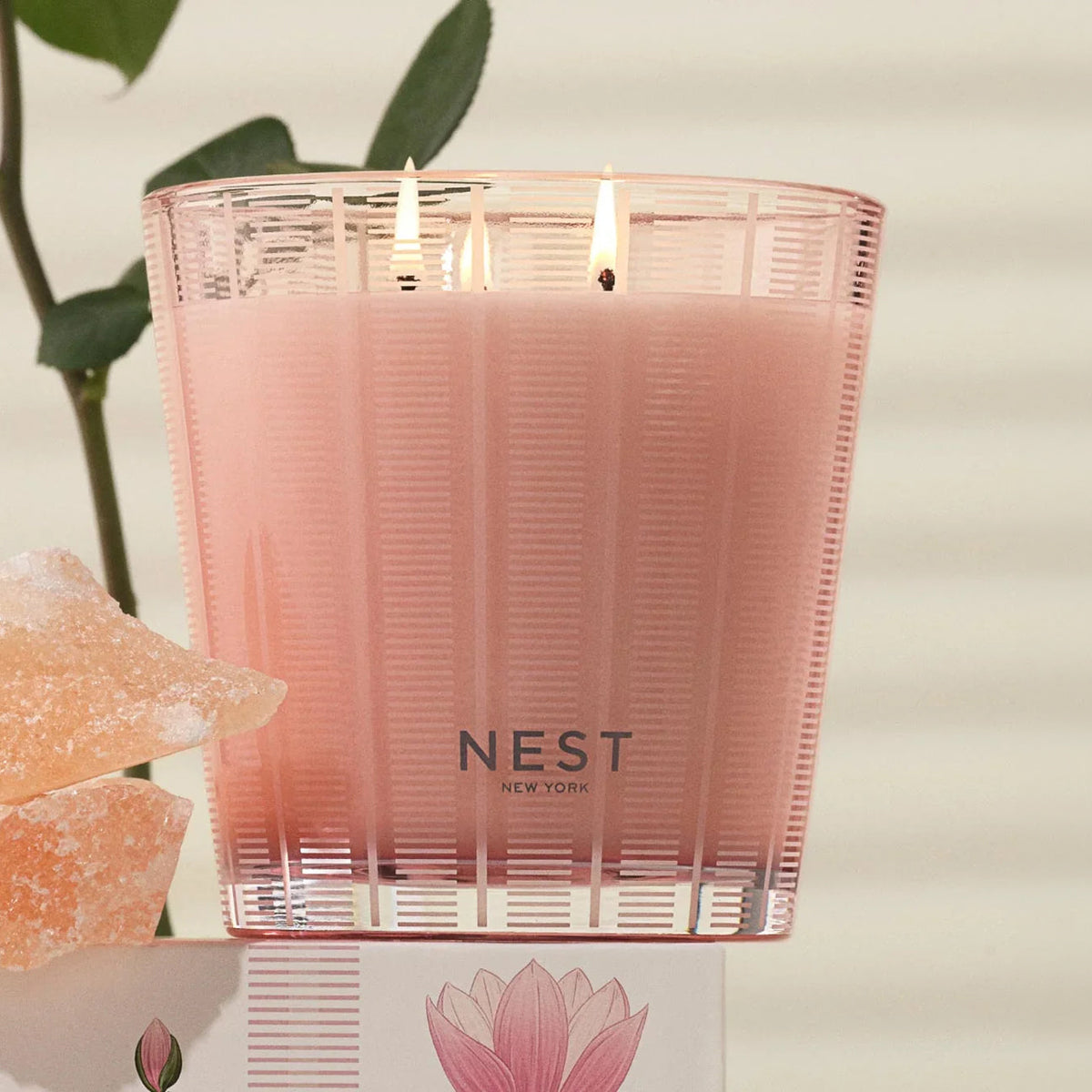 Nest Fragrances Himalayan Salt & Rosewater 3-Wick Candle 21.2 oz