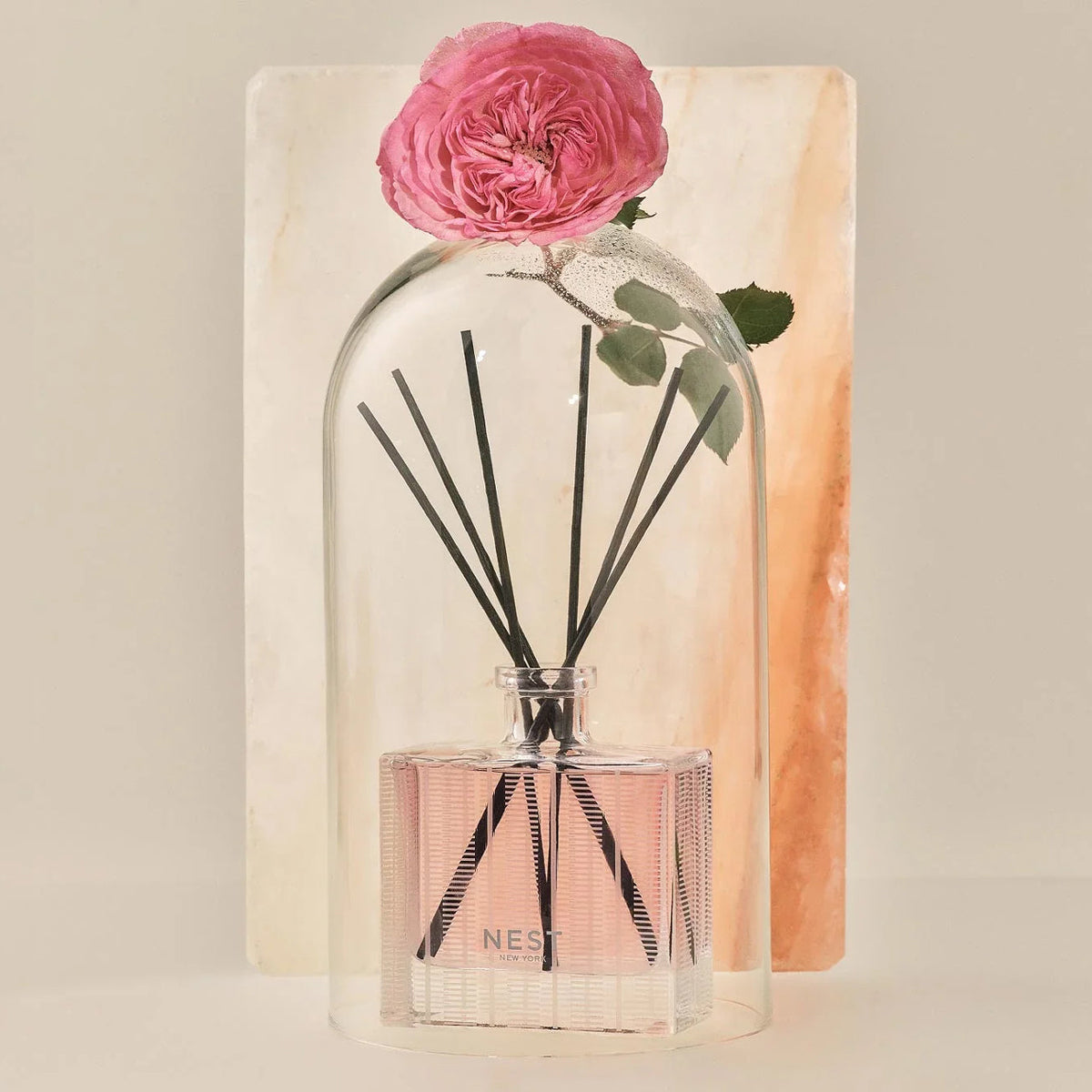 An image of Nest Fragrances Himalayan Salt & Rosewater Reed Diffuser 5.9 fl oz