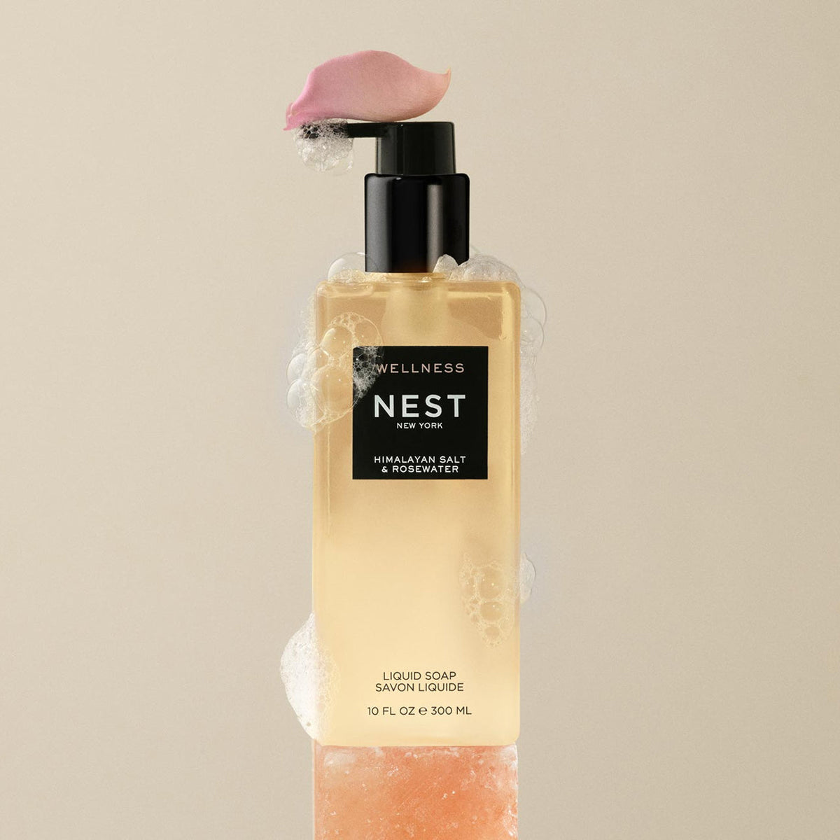 An image of Nest Fragrances Himalayan Salt & Rosewater Liquid Soap 10 fl oz