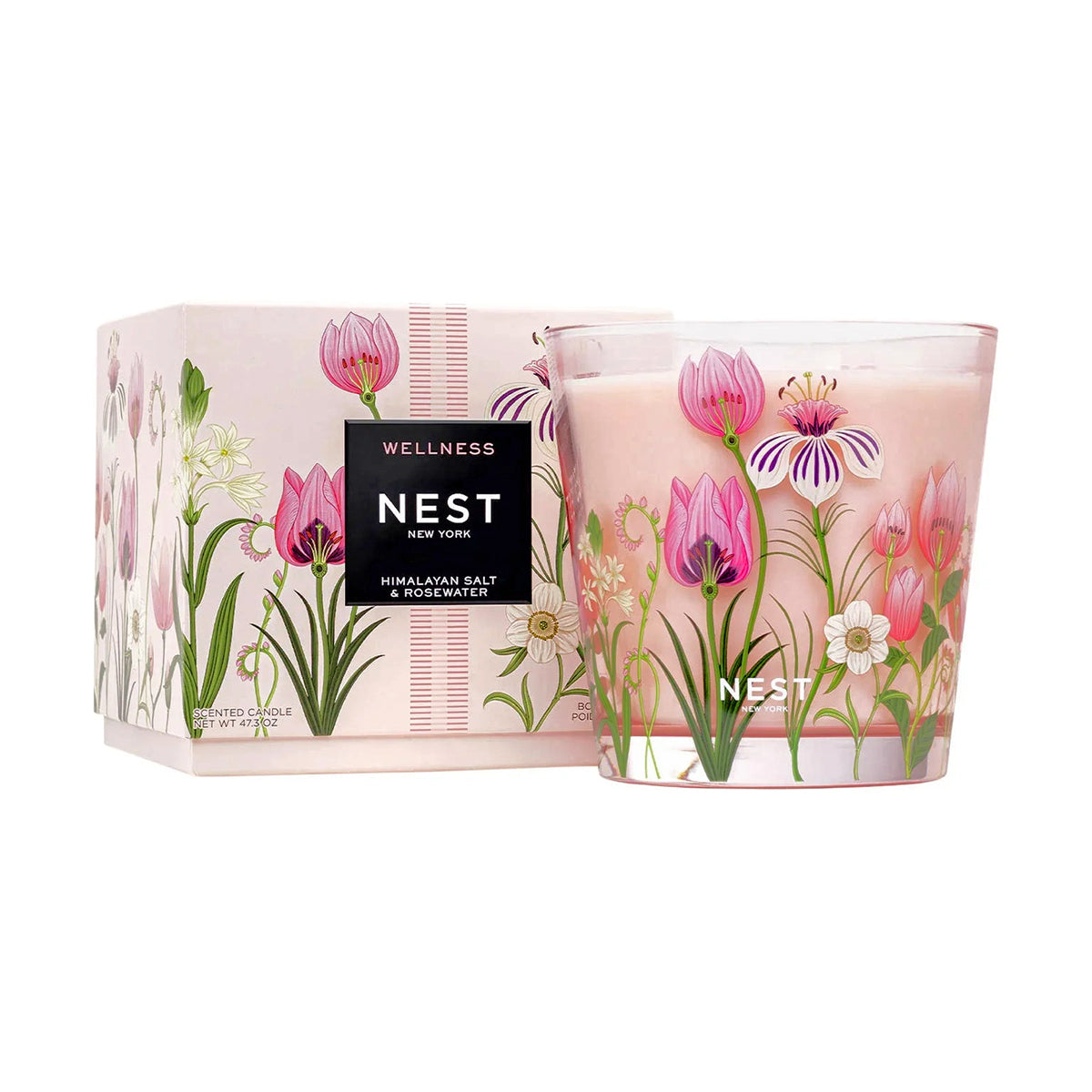 Nest Fragrances Himalayan Salt & Rosewater Decorative Luxury Candle 47.3 oz