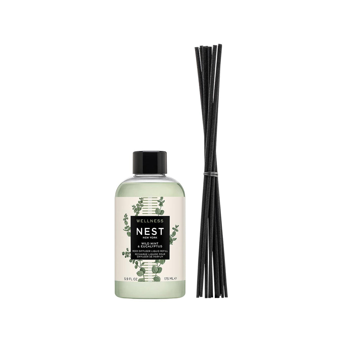 Nest Fragrances Wild Mint & Eucalyptus Reed Diffuser Refill 5.9 fl oz