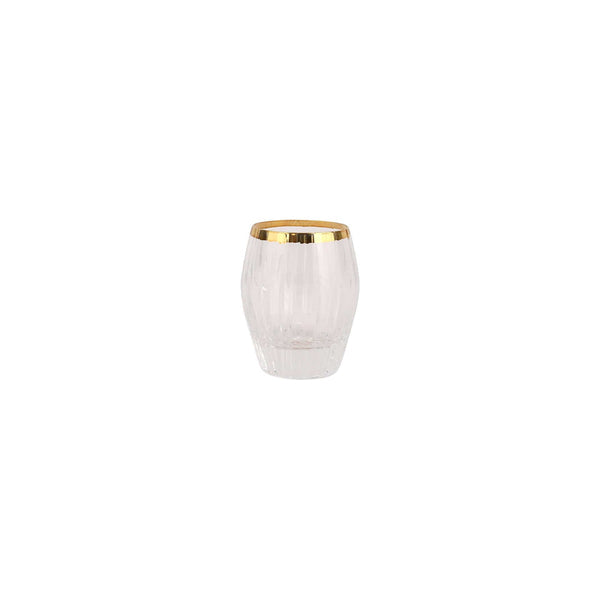 Vietri Natalia Liquor Glass - Gold