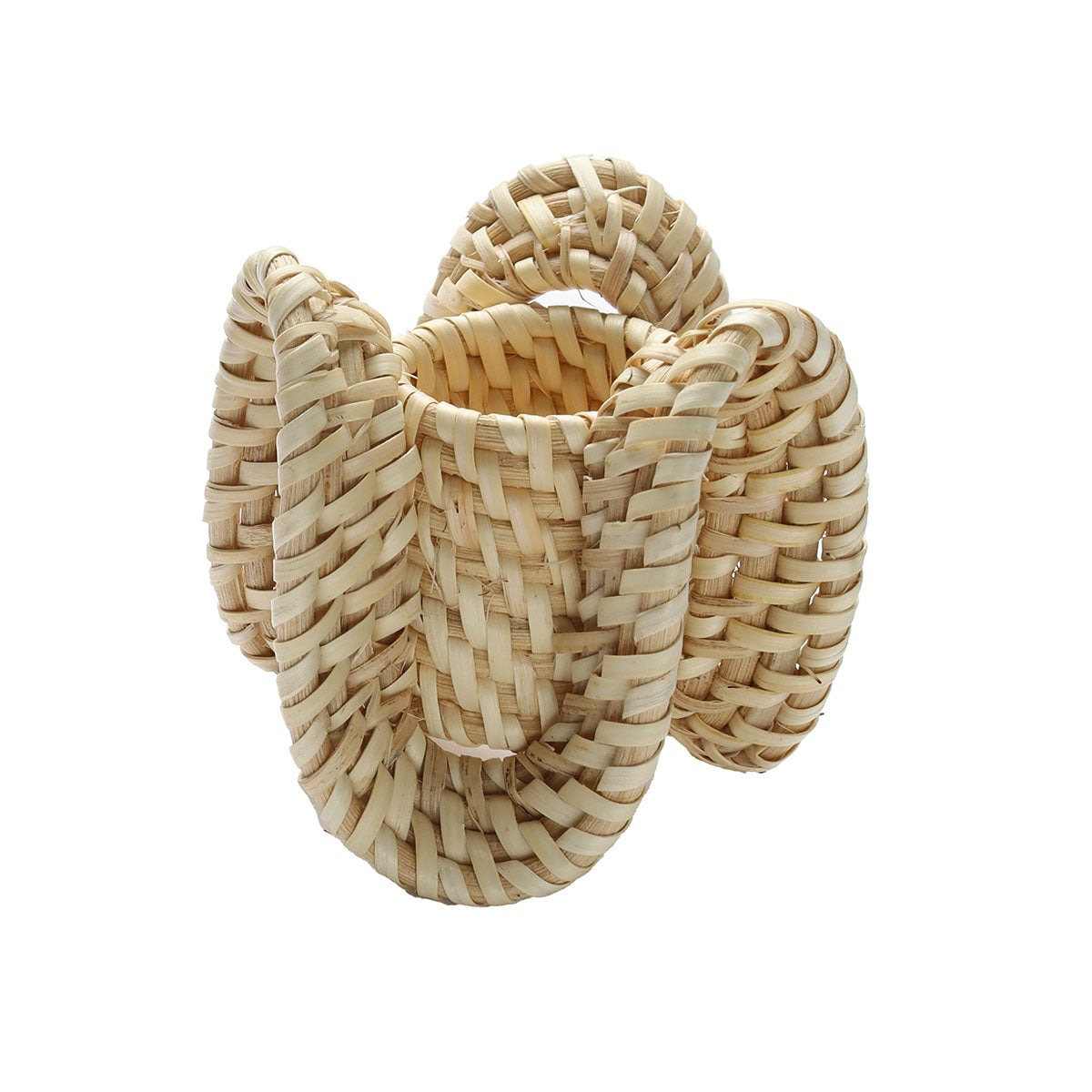 An image of Kim Seybert Ruffle Napkin Ring - Natural