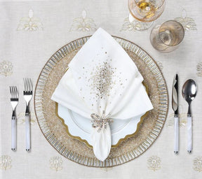 Kim Seybert Jeweled Bow Napkin Ring - Set of 4