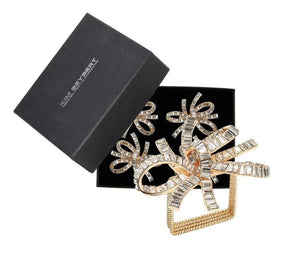 Kim Seybert Jeweled Bow Napkin Ring - Set of 4