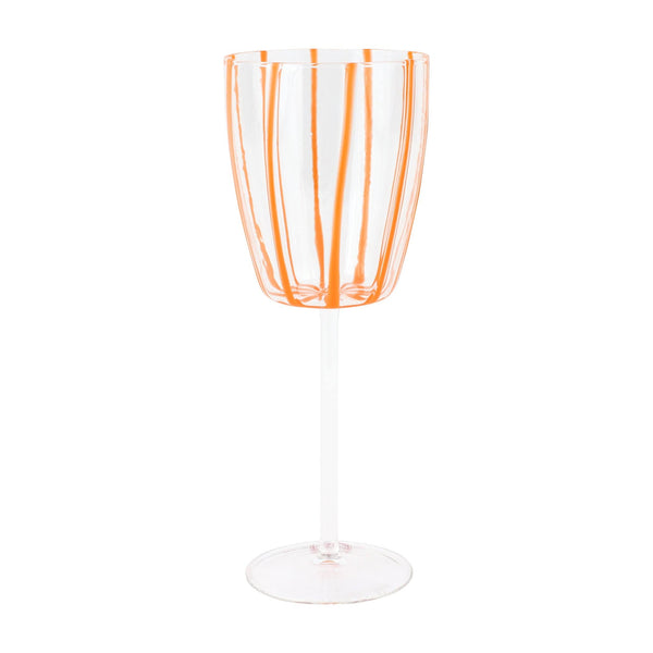 Vietri Nuovo Stripe Wine Glass