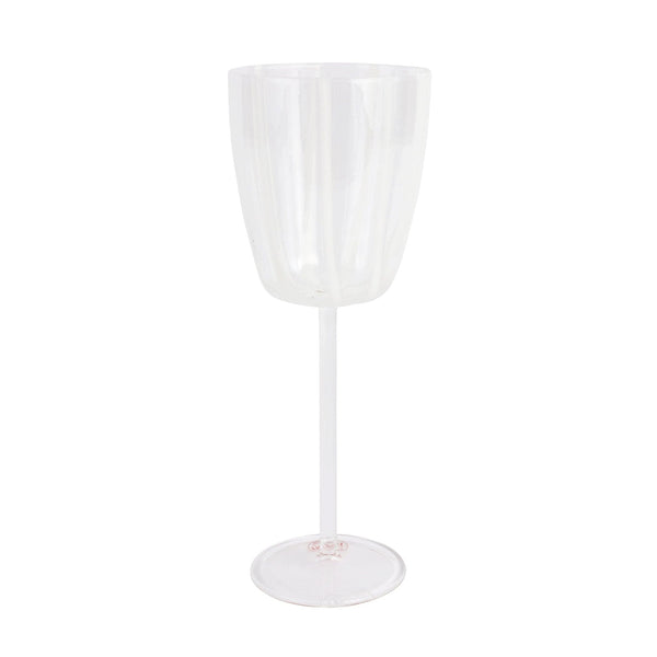 Vietri Nuovo Stripe Wine Glass