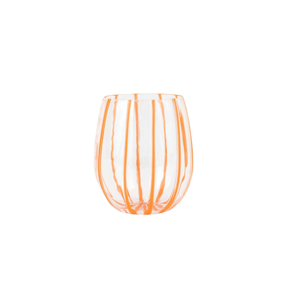 Vietri Nuovo Stripe Stemless Wine Glass