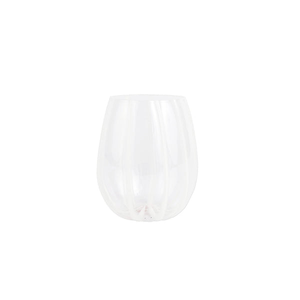 Vietri Nuovo Stripe Stemless Wine Glass