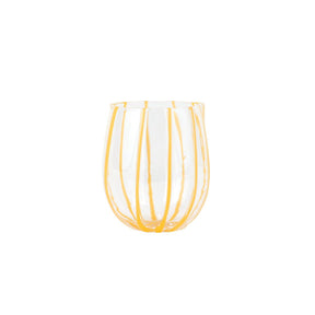 Vietri Nuovo Stripe Stemless Wine Glass