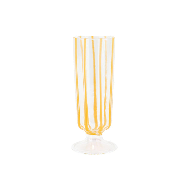 Vietri Nuovo Stripe Champagne Glass