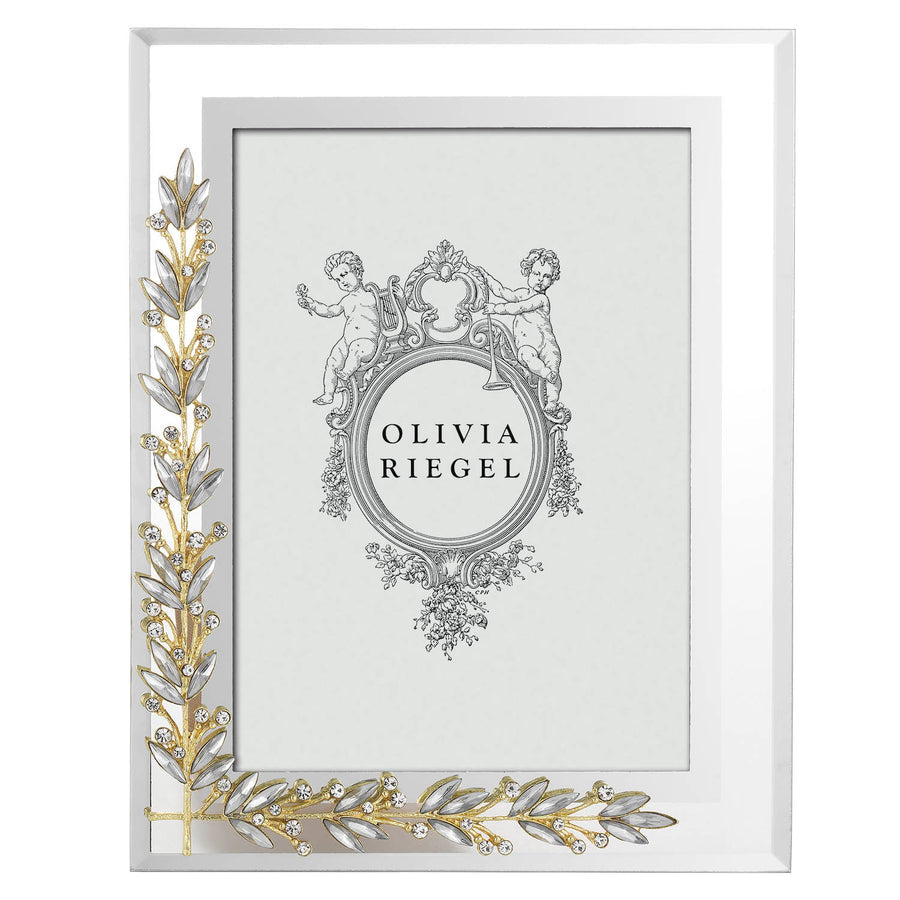 Olivia Riegel Gold & Silver Laurel Frame